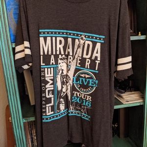 Miranda Lambert 2016 concert tee